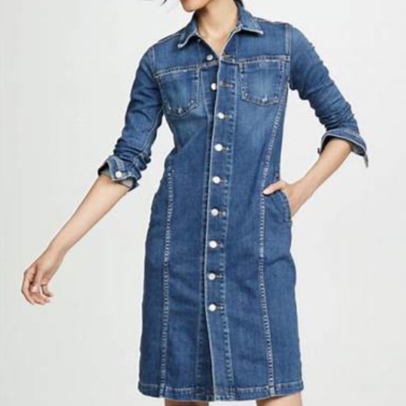 19. L’AGENCE Denim Jacket/Dress - Picture 6 of 13